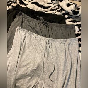 NWOT Set of 3 plus size drawstring waist pants.